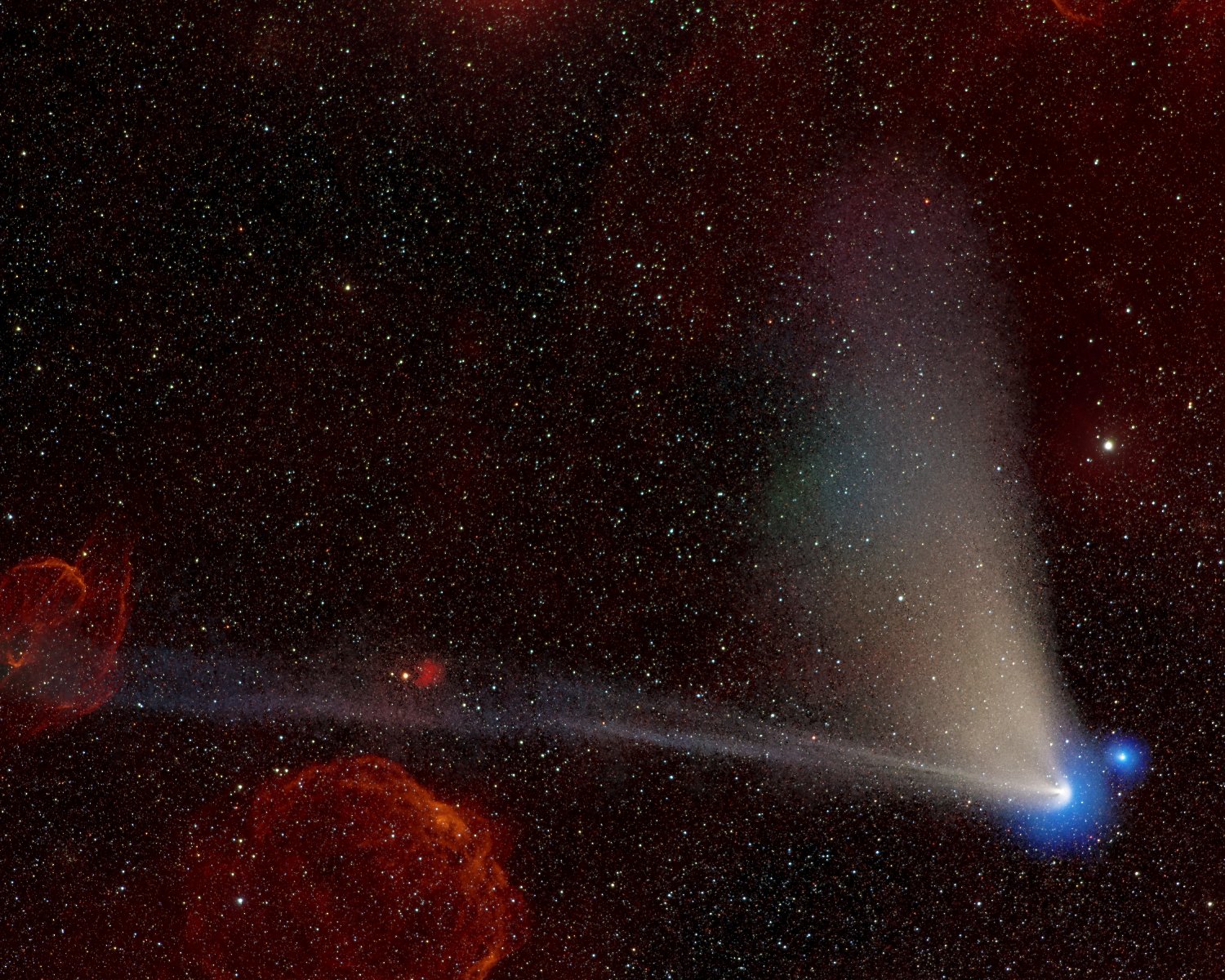 Comets C/2022 E3 (ZTF) and C/2022 U2 (ATLAS) on Feb 06, 2023