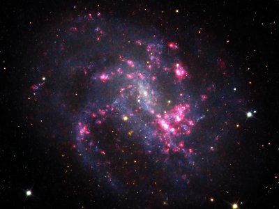 NGC 4395, NGC 4399, NGC 4400 and NGC 4401