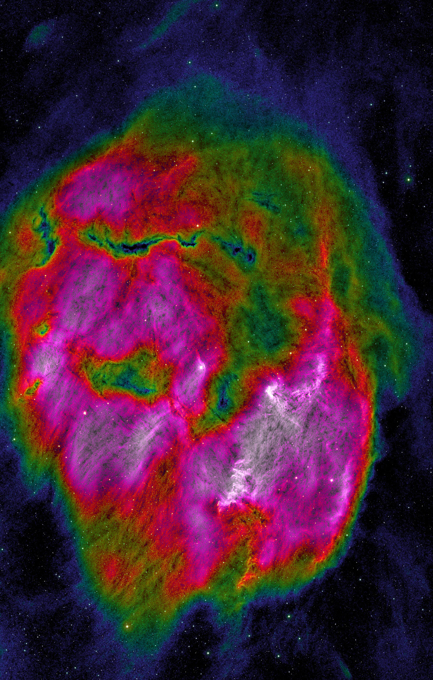 SH2-27 (Zeta Ophiuchi Nebula) in H-alpha