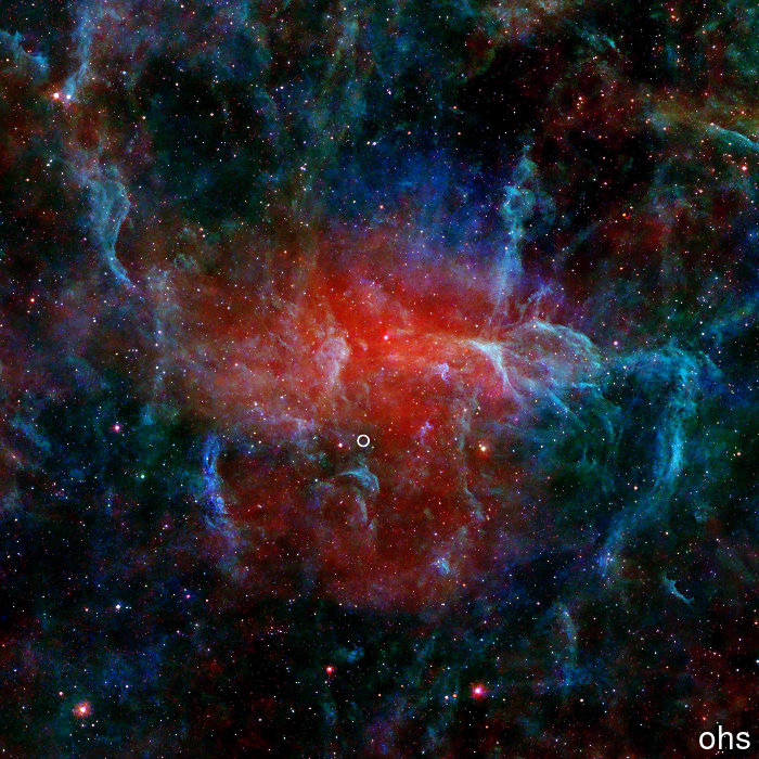 Possible nearest planetary nebula surrounding the hot subdwarf BD+28 4211 in OHS